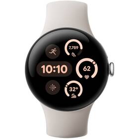 Inteligentné hodinky Google Pixel Watch 3 41mm - Porcelain (GA05735-DE)