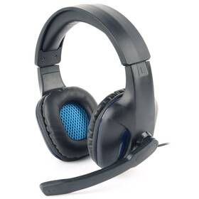 Headset Gembird GHS-04 Gaming (GHS-04) čierny/modrý