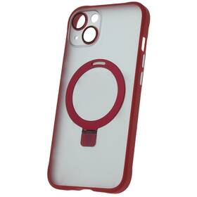 Kryt na mobil CPA Mag Ring na Apple iPhone 15 (GSM175508) červený