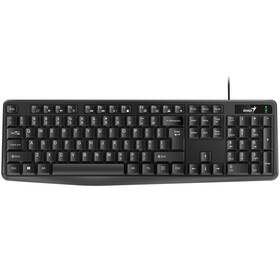 Klávesnica Genius KB-117, CZ/SK (31310016403) čierna