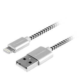 GoGEN USB / lightning, 2m, opletený