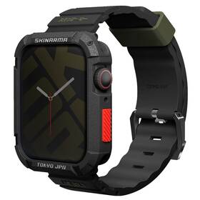 Remienok Skinarma Shokku na Apple Watch 45/44/42 mm (SK-SHOKKU-BLK45) čierny