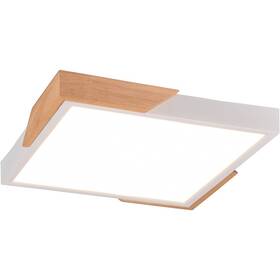 LED stropné svietidlo Reality Meta (RE R67191131) biele/drevené