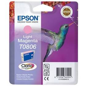 Cartridge Epson T0806, 7,4 ml - svetlo purpurová (C13T08064011)