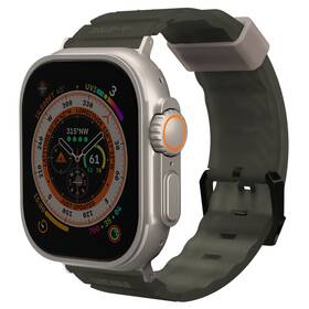 Remienok Skinarma Shokku na Apple Watch 49/45/44/42 mm (SK-WS-SHOKKU-DGRN49) zelený