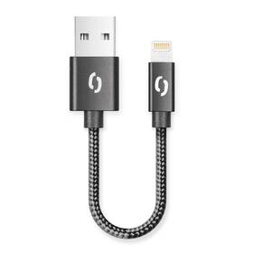 Kábel Aligator Premium USB/Lightning, 0,5m (DATKP37) čierny