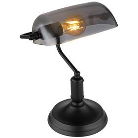 Stolná lampička GLOBO Antique (9007371457779) čierne