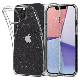 Kryt na mobil Spigen Liquid Crystal Glitter na Apple iPhone 13 (ACS03516) priehľadný