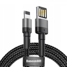 Kábel Baseus Cafule USB/Lightning, 1m (CALKLF-GG1) čierny/sivý