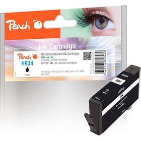 Cartridge Peach HP 934, 505 strán (319472) čierna