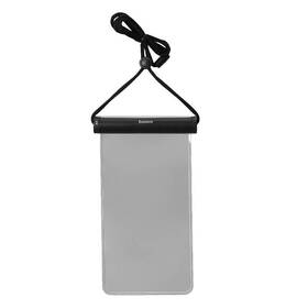 Puzdro na mobil športové Baseus AquaGlide s cylindrickým posuvným zámkom transparentný (P60263701113-00) čierne
