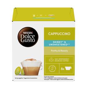 NESCAFÉ Dolce Gusto® Cappuccino Skinny Unsweetened kávové kapsle 16 ks