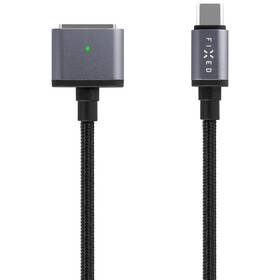 Kábel FIXED 140 W, USB-C/MagSafe 3, 2 m (FIXD-MS3-GR) sivý