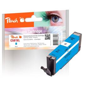 Cartridge Peach Canon CLI-581XL, 10ml (320631) azúrová farba