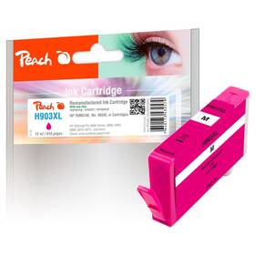 Cartridge Peach HP 903XL, 910 strán (320004) purpurová farba