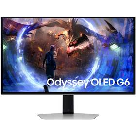 Monitor Samsung Odyssey G6 (LS27DG600SUXEN) strieborný