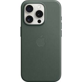 Kryt na mobil Apple FineWoven Case s MagSafe pro iPhone 15 Pro - listově zelený (MT4U3ZM/A)