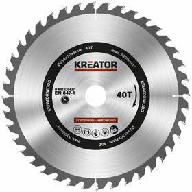 Pílový kotúč Kreator KRT020427 254mm 40T