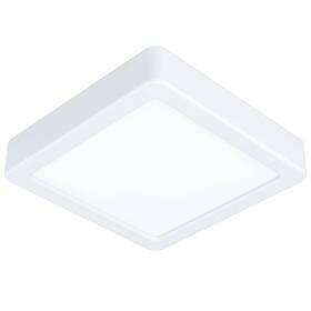 LED stropné svietidlo Eglo Fueva 5, štvorec, 16 cm, neutrálna biela (99246) biele