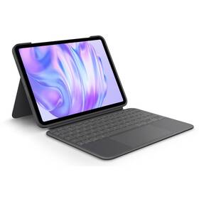 Puzdro na tablet Logitech Combo Touch na Apple iPad Pro 11" (M4), US (920-012831) grafitová farba