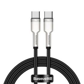 Kábel Baseus Cafule Series USB-C/USB-C 100W 1m (CATJK-C01) čierny