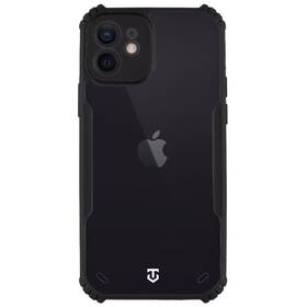 Kryt na mobil Tactical Quantum Stealth na Apple iPhone 12 čierny/priehľadný