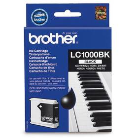 Cartridge Brother LC-1000Bk, 450 strán (LC1000Bk) čierna