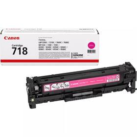 Toner Canon CRG-718M, 2900 strán (2660B002) purpurová farba