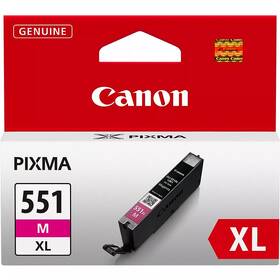 Cartridge Canon CLI-551XL M, 660 strán (6445B001) purpurová farba