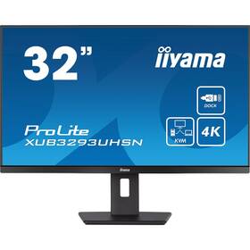 Monitor IIYAMA ProLite XUB3293UHSN-B5 (XUB3293UHSN-B5) čierny