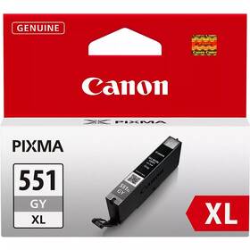 Cartridge Canon CLI-551XL GY, 3350 strán (6447B001) sivá