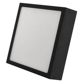 LED stropné svietidlo EMOS Nexxo, štvorec, 12,5 W, CCT (ZM6333) čierne