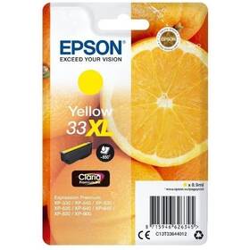 Cartridge Epson 33XL, 650 strán (C13T33644012) žltá