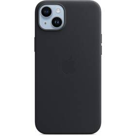 Kryt na mobil Apple Leather Case s MagSafe pre iPhone 14 Plus - tmavo atramentový (MPP93ZM/A)