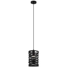 Závesné svietidlo Eglo Cremella, 18 cm (99346) čierne