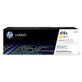 Toner HP 415X, 6 000 strán (W2032X) žltý