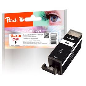 Cartridge Peach Canon PGI-520BK, 19 ml (313923) čierna