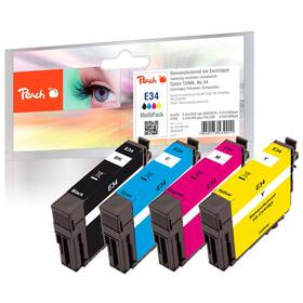 Cartridge Peach Epson 34, T3466, MultiPack, 1x385, 3x330 strán - CMYK (320243)