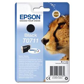 Cartridge Epson T0711, 7,4 ml (C13T07114012) čierna