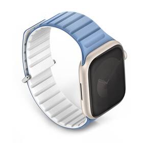 Remienok Uniq Revix Evo Reversible Magnetic na Apple Watch 38/40/41mm (UNIQ-41MM-REVEPBLUWHT) biely/modrý
