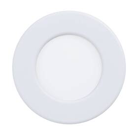 Vstavané svietidlo Eglo Fueva 5, kruh, 8,6 cm, teplá biela (99131) biele