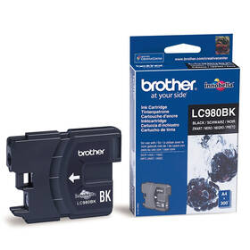 Cartridge Brother LC-980BK, 300 strán (LC980BK) čierna