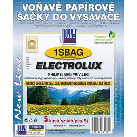 Vrecká pre vysávače Jolly 3108S 1S BAG Electrolux (5 ks) - horská louka