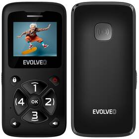 Mobilný telefón Evolveo EasyPhone ID (EP-400-IDB) čierny
