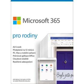 Microsoft 365 pre rodiny, všetky jazyky - elektronická licencia