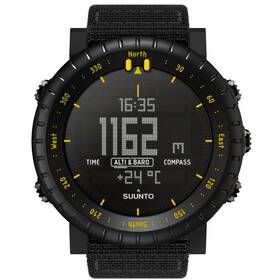 Inteligentné hodinky Suunto Core - Black Yellow (SS050276000)