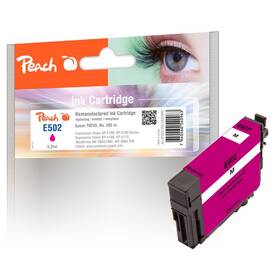 Cartridge Peach Epson 502M, T02V3, 5,2 ml (320867) purpurová farba