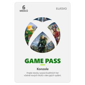 Microsoft Xbox Game Pass Console - predplatné na 6 mesiacov - elektronická licencia