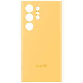 Kryt na mobil Samsung Silicone na Galaxy S24 Ultra (EF-PS928TYEGWW) žltý