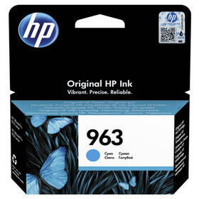 Cartridge HP 963, 700 strán (3JA23AE) azúrová farba